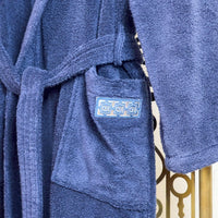 Akay Blue Bathrobe (His)