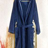 Akay Blue Bathrobe (His)