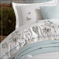 Maribor Ativa - Embroidered Luxury Duvet Cover Set