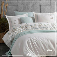 Maribor Ativa - Embroidered Luxury Duvet Cover Set