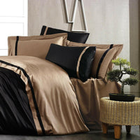 Mira Black & Gold - Luxury Duvet Cover Set