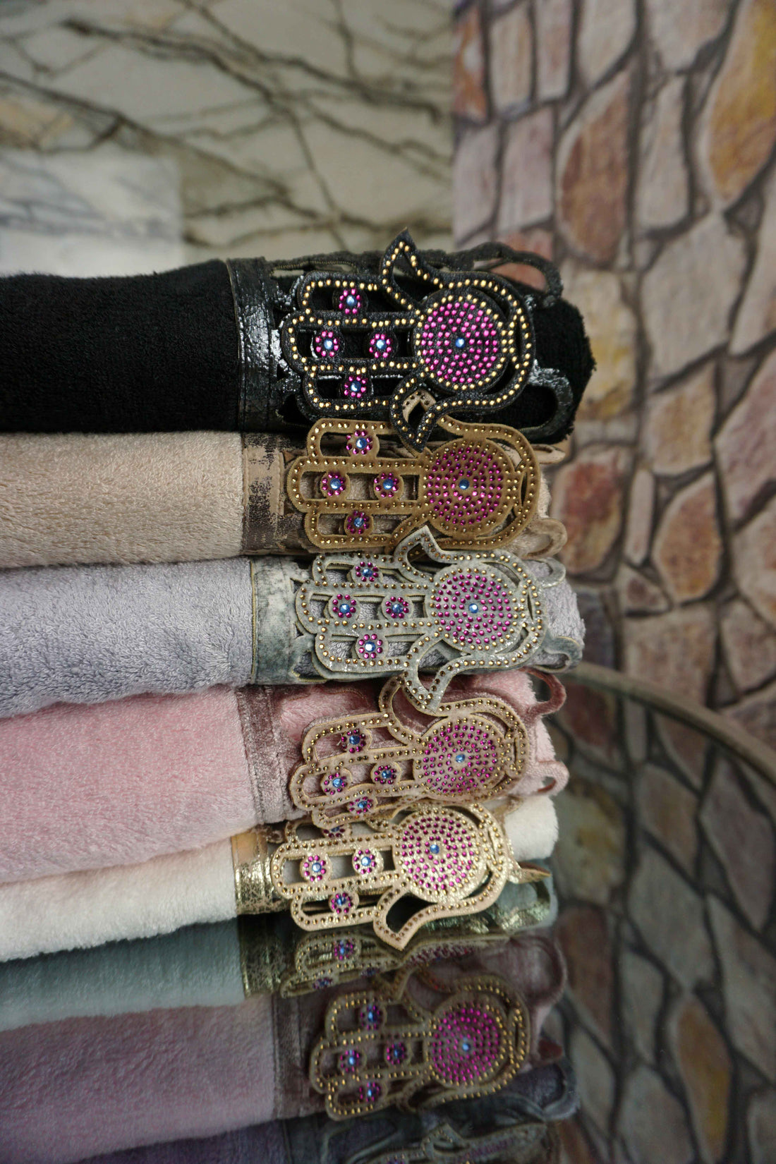 Hamsa Towel Color Set