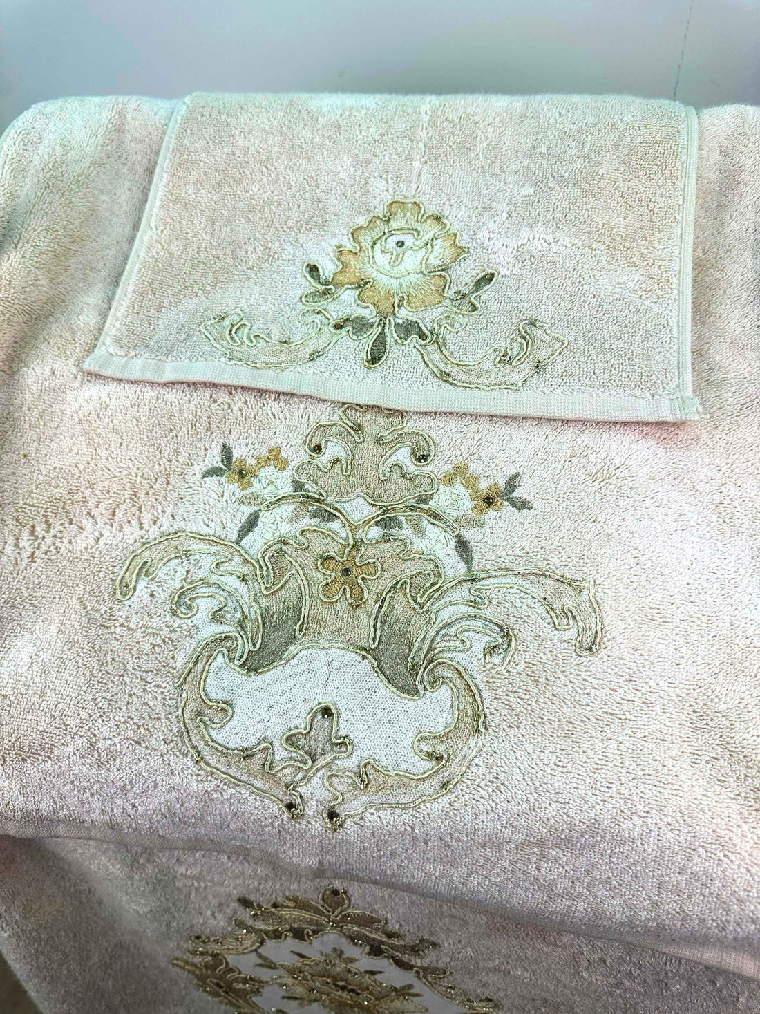 Gelin Beige Towel Set