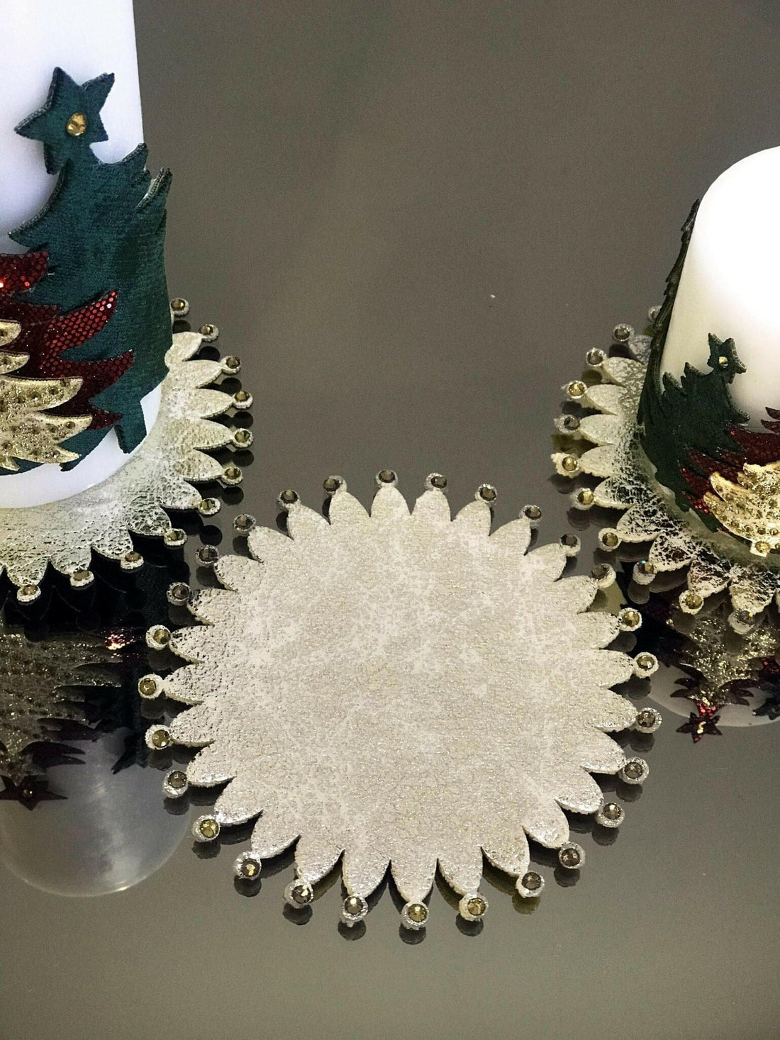 Christmas Tree Candle Set