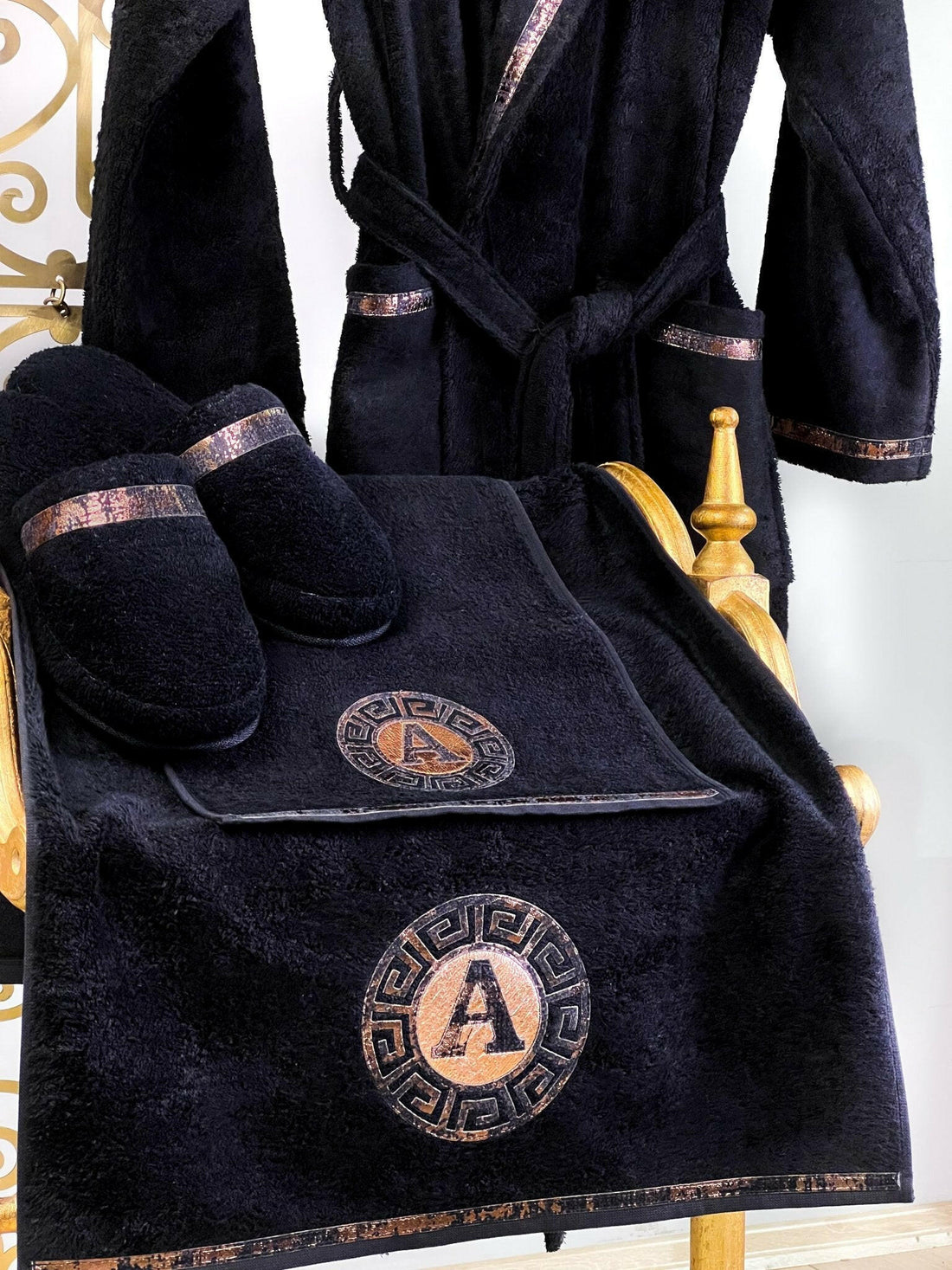 Custom Monogram Kaan Bathrobe (Him)