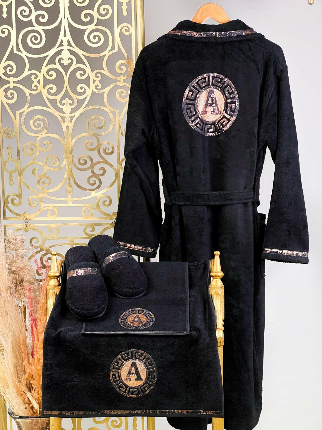 Custom Monogram Kaan Bathrobe (Him)