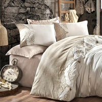 Dantela Ceren - Embroidered Luxury Duvet Cover Set