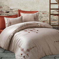 Dantela Tilbe - Embroidered Luxury Duvet Cover Set