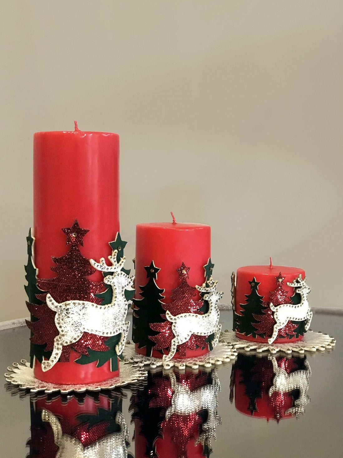 Deer Candle Set