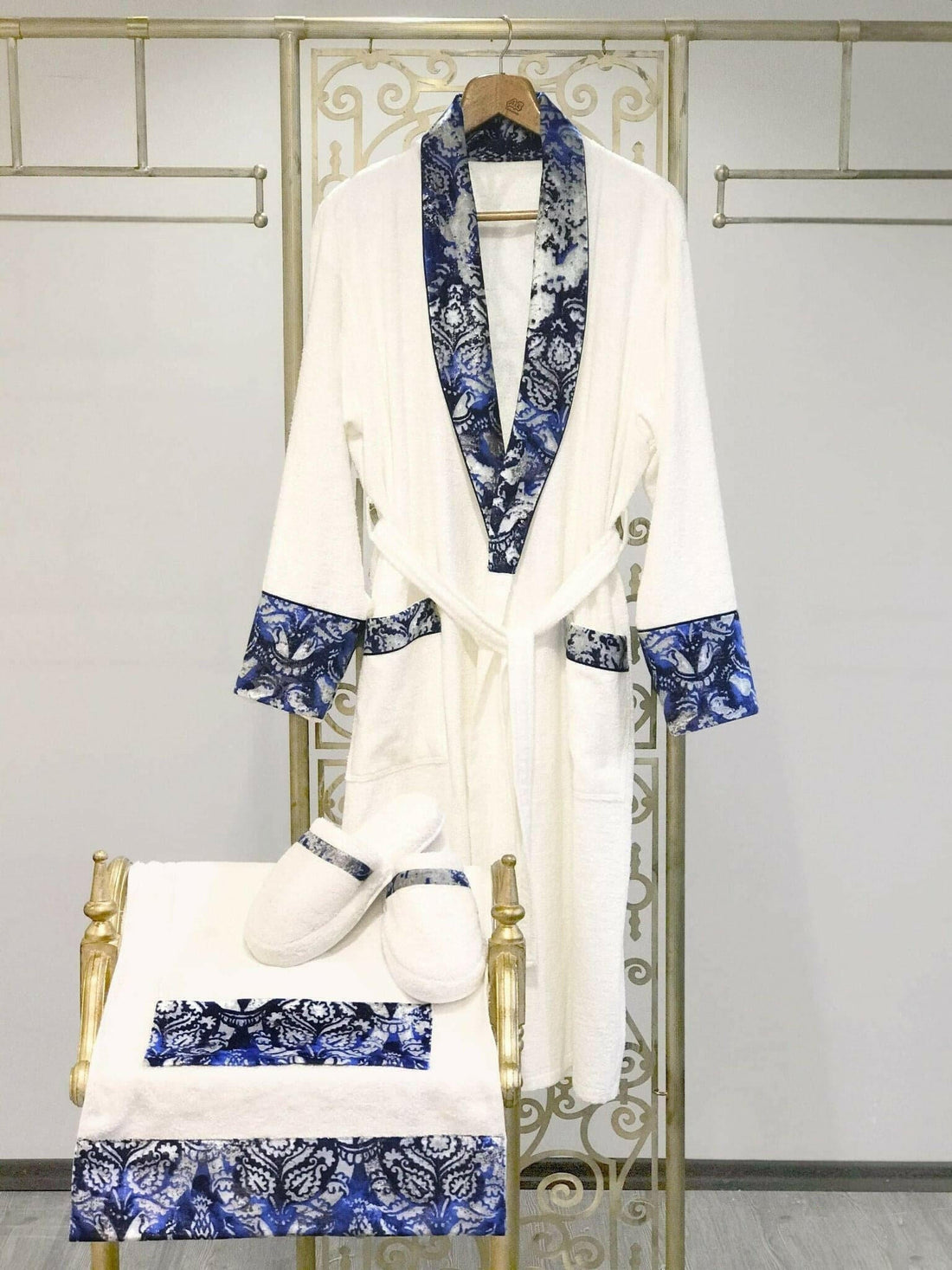 Deren Blue Bathrobe (His)