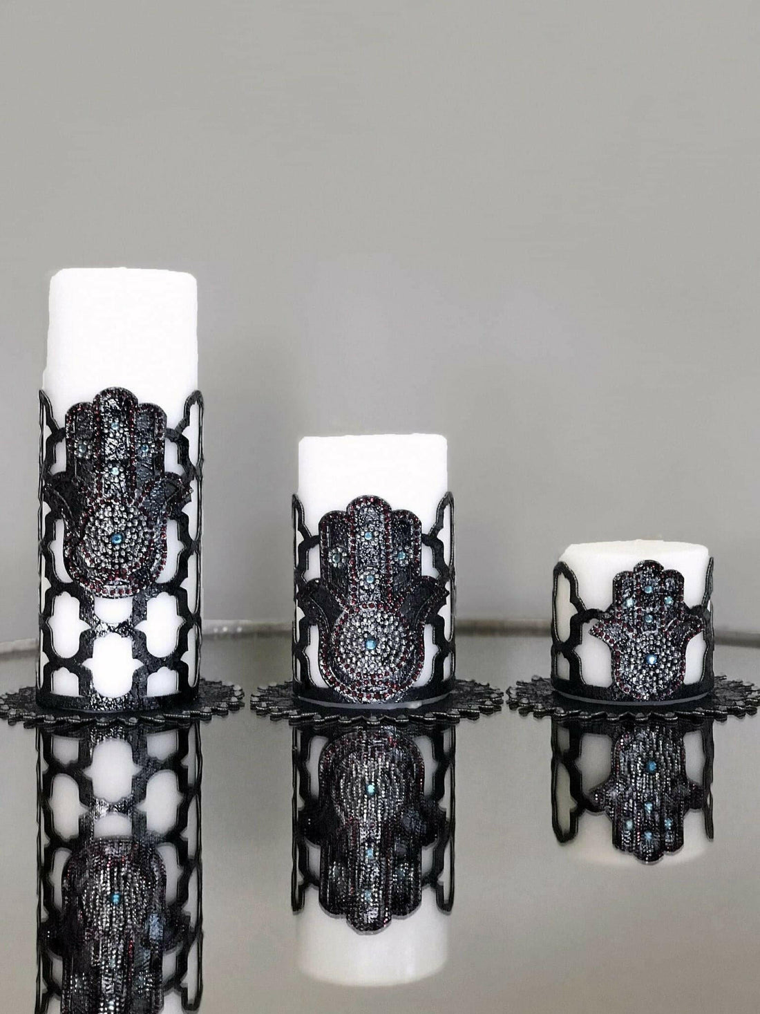 Hamsa Candle Set