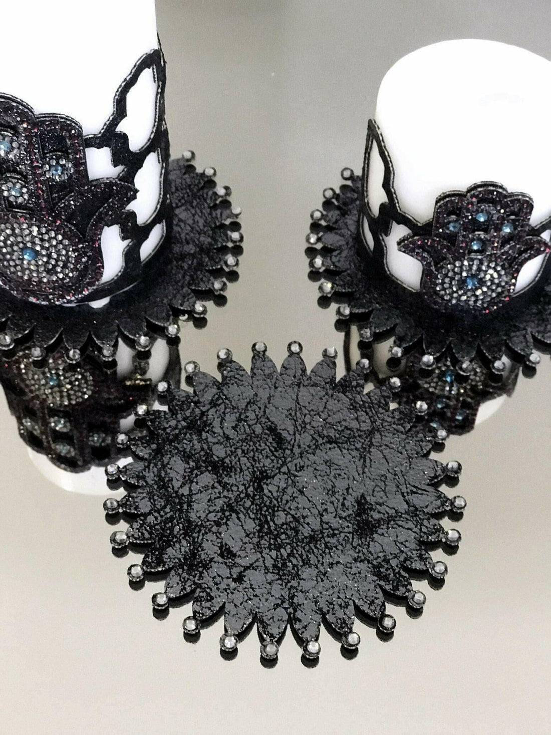 Hamsa Candle Set