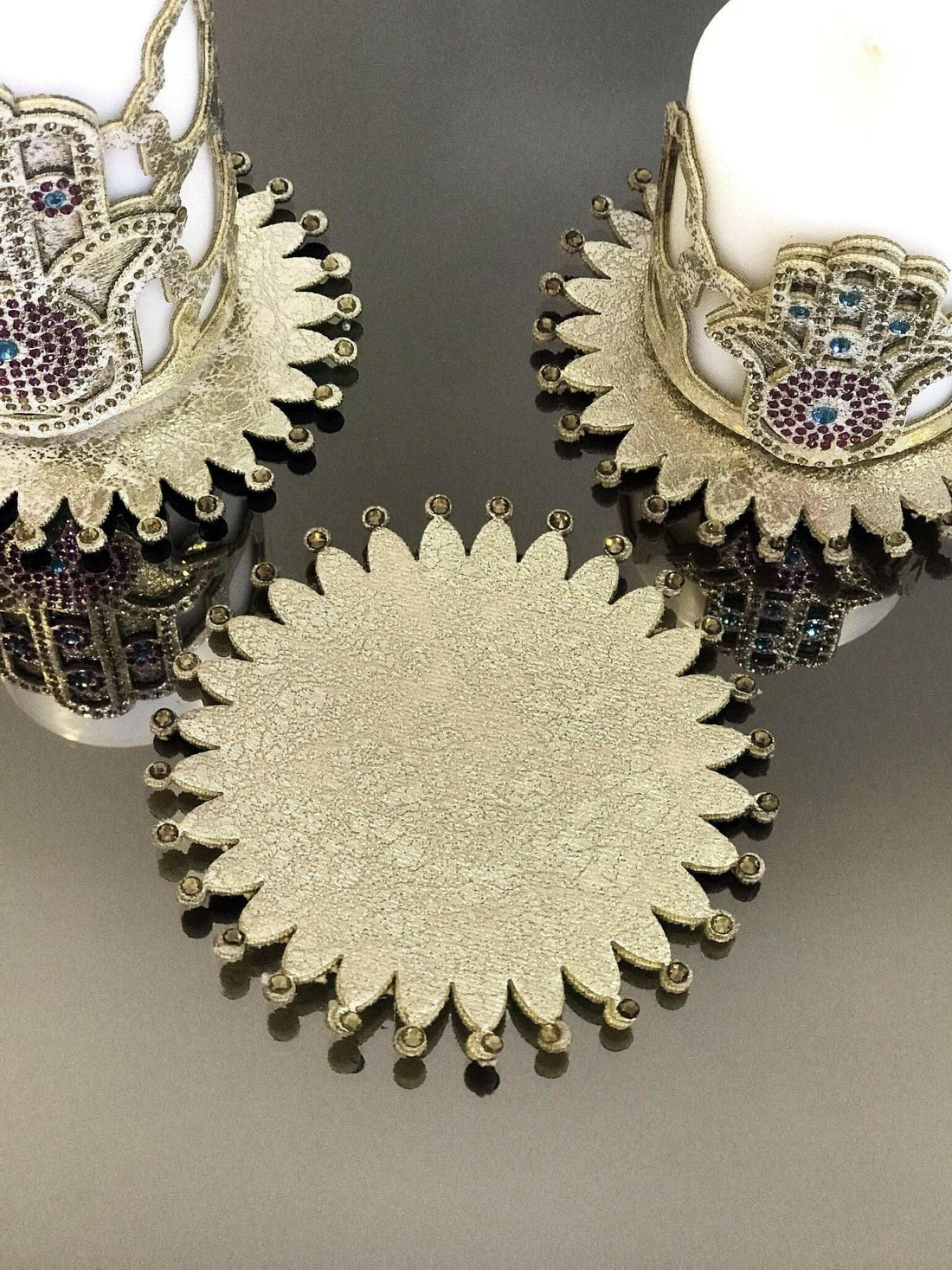 Hamsa Candle Set