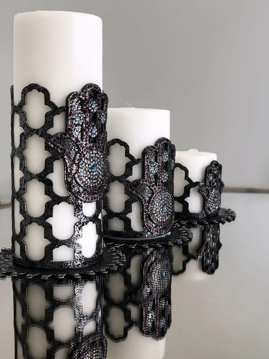 Hamsa Candle Set