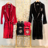 Custom Monogram Kaan Bathrobe Set (Her & His)
