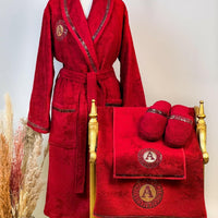 Custom Monogram Kaan Bathrobe Set (Her & His)