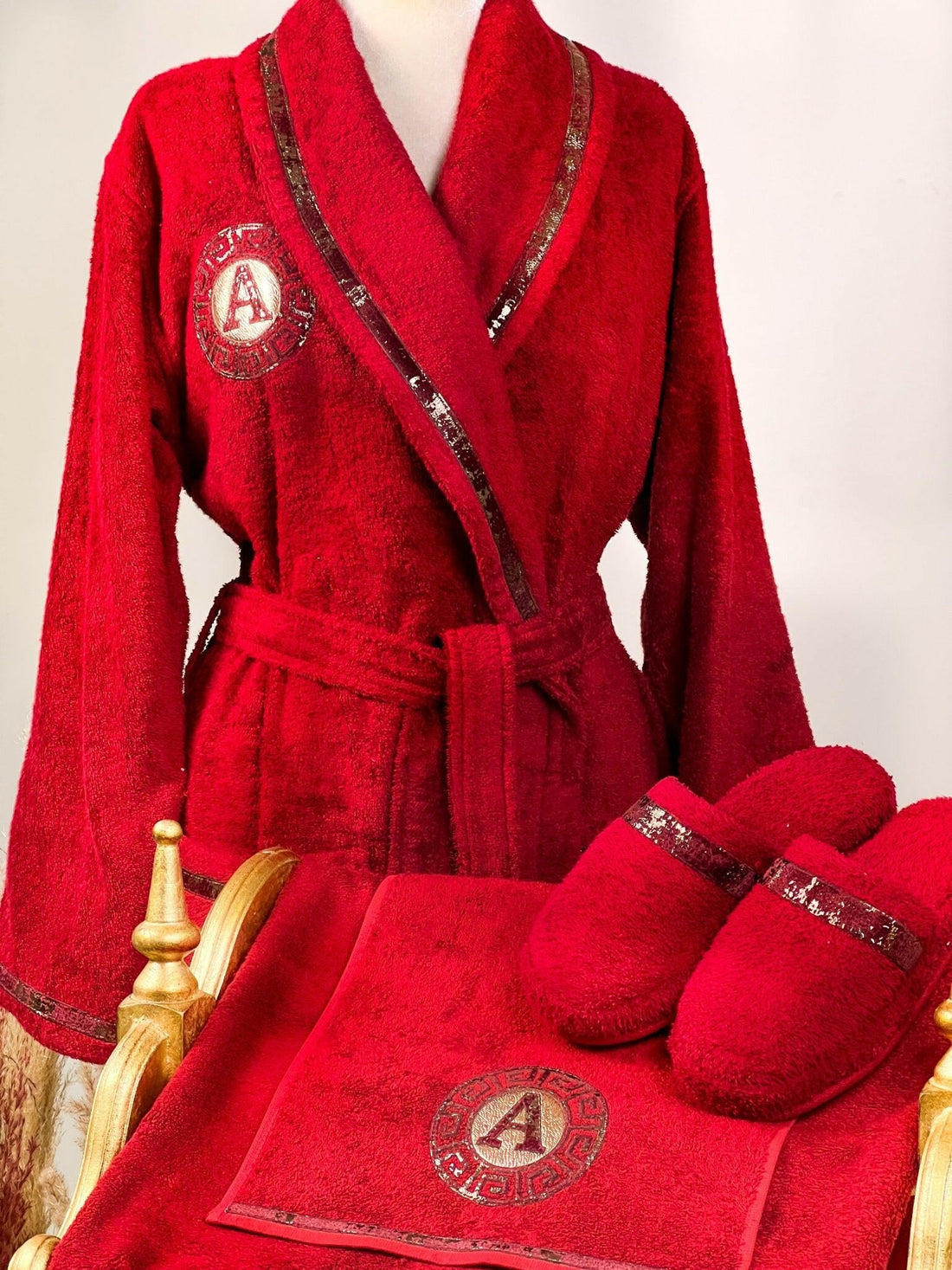 Custom Monogram Kaan Bathrobe Set (Her & His)