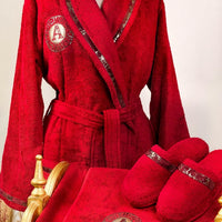 Custom Monogram Kaan Bathrobe Set (Her & His)