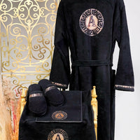 Custom Monogram Kaan Bathrobe Set (Her & His)