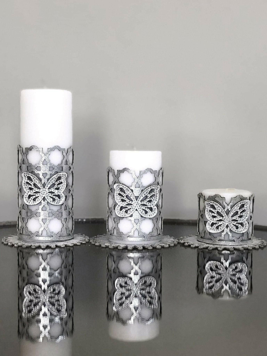 Kelebek Candle Set