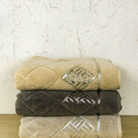 Lara Gold Towel Set