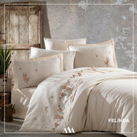 Maribor Felinda - Embroidered Luxury Duvet Cover Set
