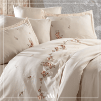 Maribor Felinda - Embroidered Luxury Duvet Cover Set