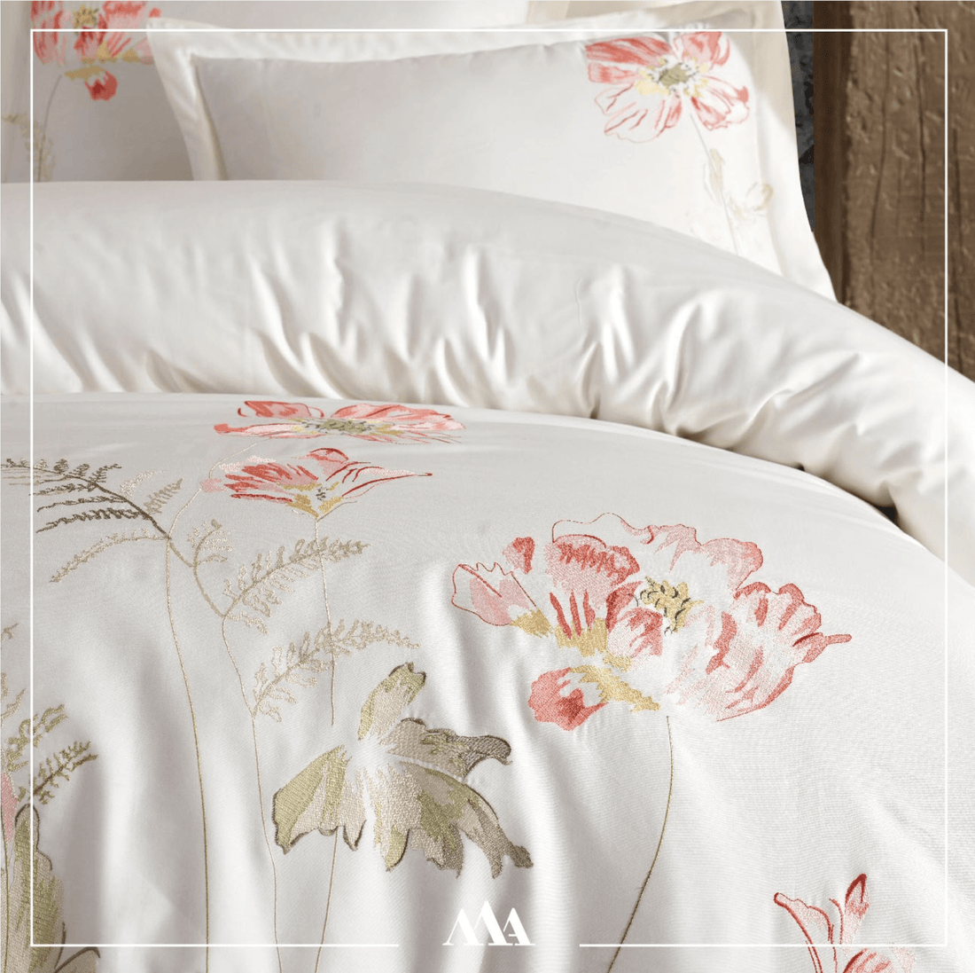 Maribor Glory - Embroidered Luxury Duvet Cover Set