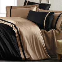 Mira Black & Gold - Luxury Duvet Cover Set