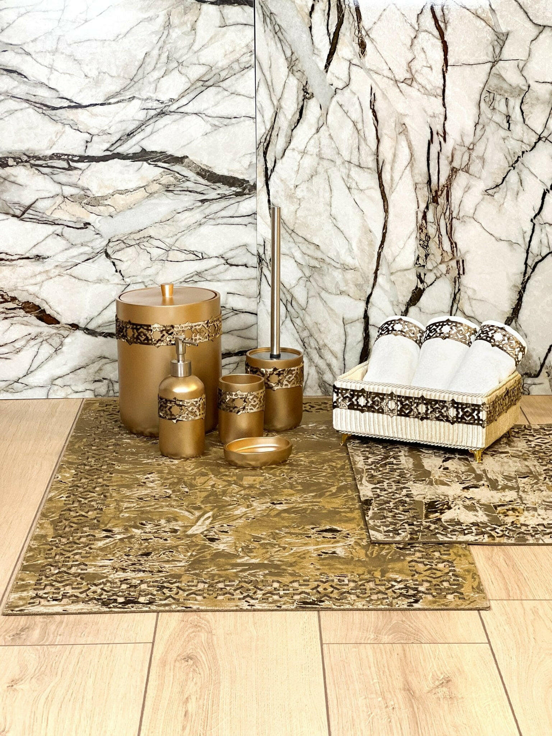 Ottoman Exclusive Coffee Bathroom Set